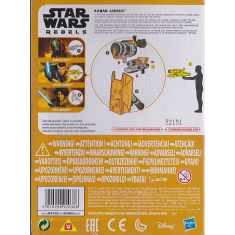 STAR WARS ACTION FIGURE  3.75 " - 9 cm FIRST KANAN JARRUS  hasbro B4183