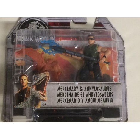 JURASSIC WORLD FIGURE  3.75 " - 9 cm DINOSAUR TRAINER OWEN FMM02