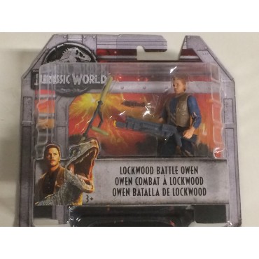 JURASSIC WORLD FIGURE  3.75 " - 9 cm LOCKWOOD BATTLE OWEN  FMM07