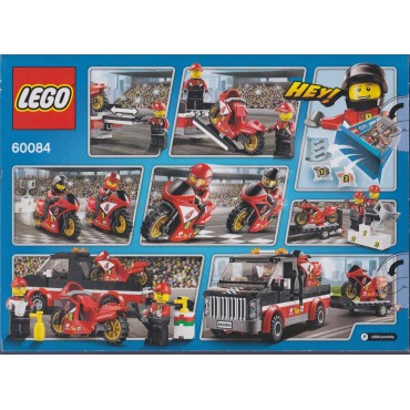 LEGO CITY 60084 TRASPORTATORE DI MOTO DA CORSA