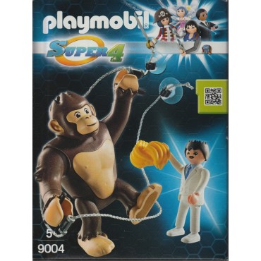 PLAYMOBIL SUPER 4 9003 SKYJET WITH DR. X & ROBOT