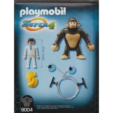 PLAYMOBIL SUPER 4 9003 SKYJET WITH DR. X & ROBOT