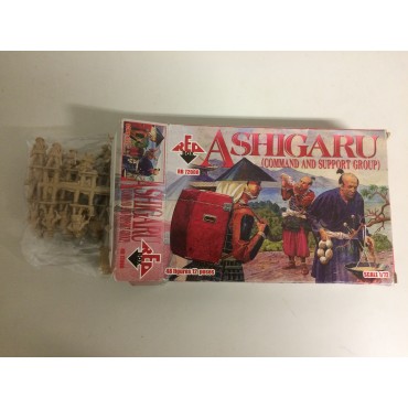 plastic figures scale 1 : 72 RED BOX RB 72006 ASHIGARU ( ARCHERS AND ARQUEBUSIERS )   new in open box
