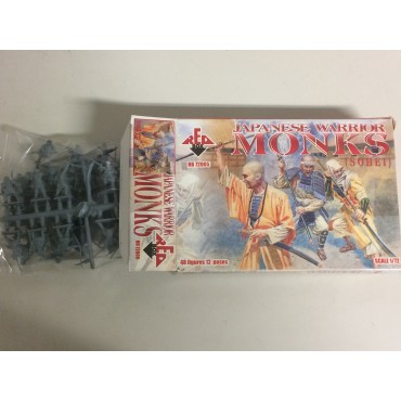 plastic figures scale 1 : 72 RED BOX RB 72006 ASHIGARU  ( COMMAND AND SUPPORT GROUP ) new in open box