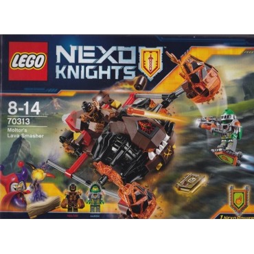 LEGO NEXO KNIGHTS 70313 LO SPACCALAVA DI MOLTOR