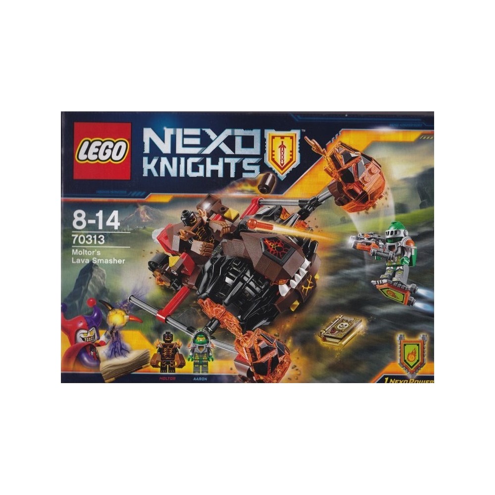 LEGO NEXO KNIGHTS 70313 LO SPACCALAVA DI MOLTOR