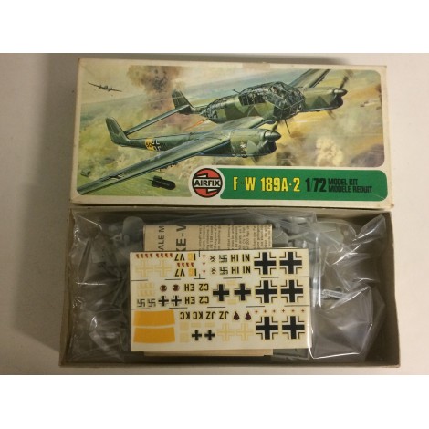 Modellino in plastica scala 1 : 72 HELLER 80235 FOCKE WULF 190 A8 / F3  nuovo con scatola aperta