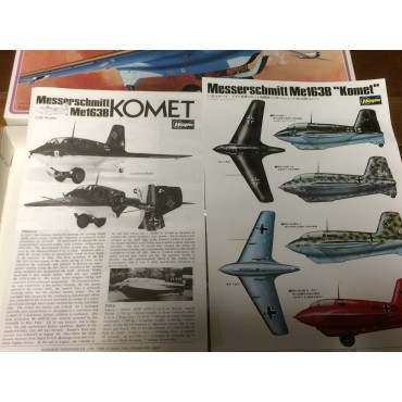 modellino in plastica scala 1 : 32 HASEGAWA deluxe serie S014 : 1800 MESSERSCHMITT ME 262A nuovo con scatola aperta