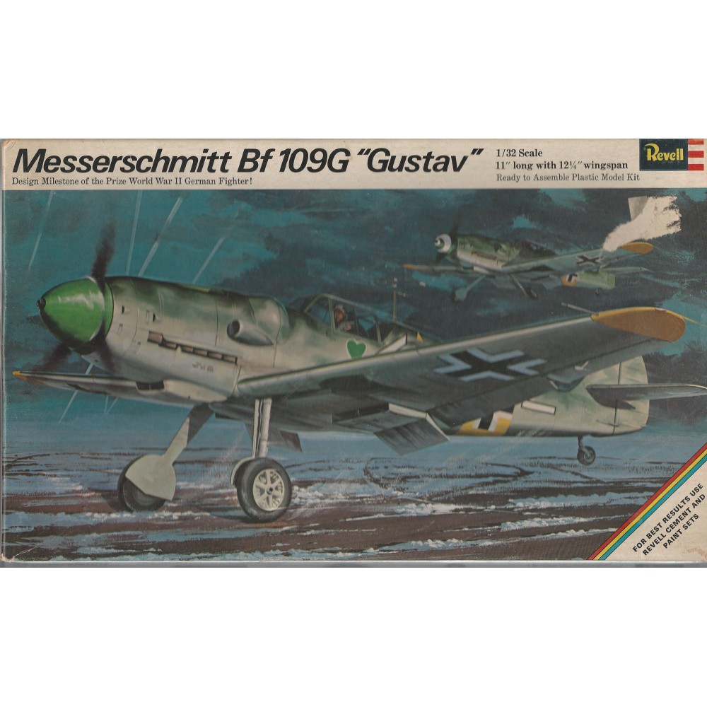 plastic model kit scale 1 : 32 HASEGAWA deluxe serie S005 : 1300 MESSERSCHMITT ME 109E  new in open box