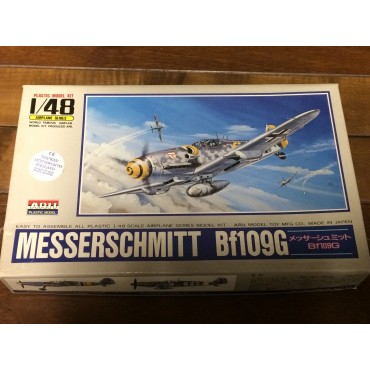 modellino in plastica scala 1 : 48 HASEGAWA J1 MESSERSCHMITT BF 109E-3 nuovo con scatola aperta