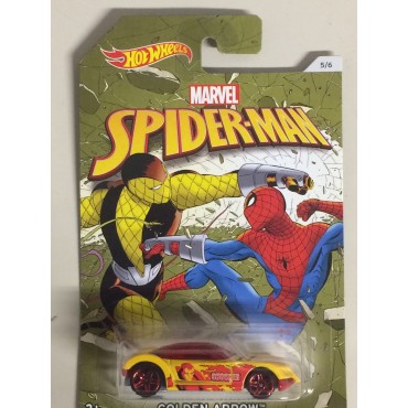 HOT WHEELS - MARVEL SUPERHERO CHARACTER CAR POWER BOMB ( VOLTURE ) spider man the homecoming single vehicle package  DWD16