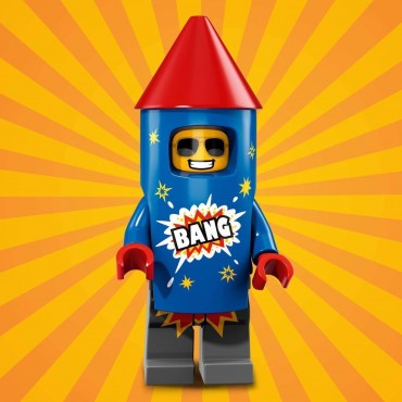 LEGO MINIFIGURES 71021 04 BALLOON ARTIST CLOWN  SERIE N° 18 " PARTY "