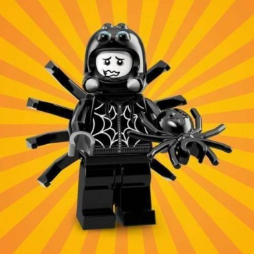 LEGO MINIFIGURES 71021 09 SPIDER GUY SERIE N° 18 " PARTY "
