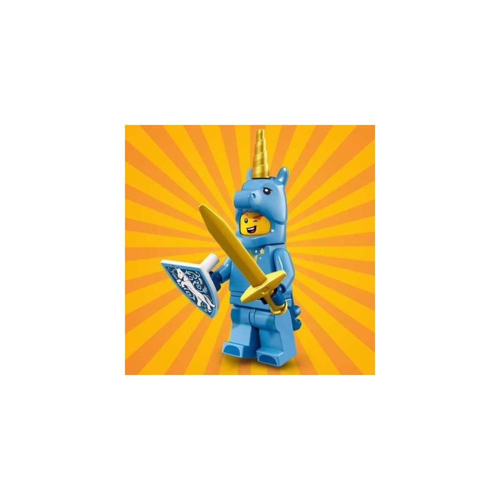LEGO MINIFIGURES 71021 16 ORANGE BALLOON GUY SERIE N° 18 " PARTY "