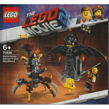 LEGO THE LEGO MOVIE 2 70836 BATMAN PRONTO ALLA BATTAGLIA E BARBACCIAIO