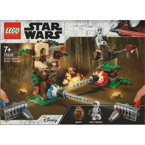 LEGO STAR WARS 75238 ACTION BATTLE -  ENDOR ASSAULT