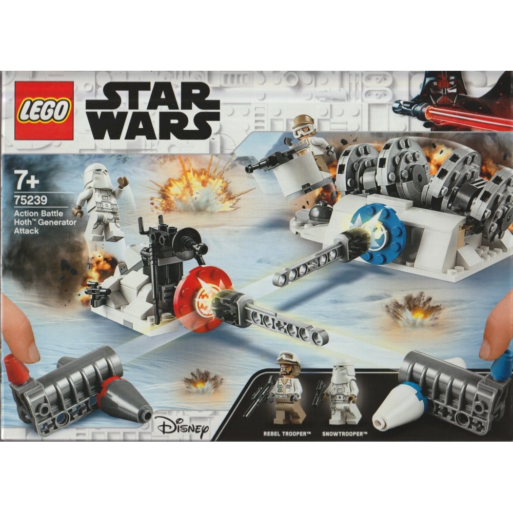 LEGO STAR WARS 75239 ACTION BATTLE -  HOTH GENERATOR ATTACK