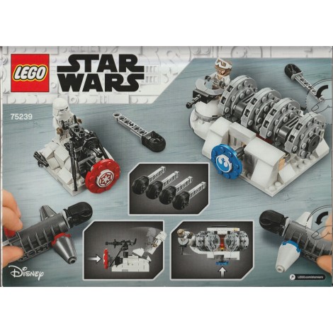 LEGO STAR WARS 75239 ACTION BATTLE - ATTACCO AL GENERATORE DI HOTH