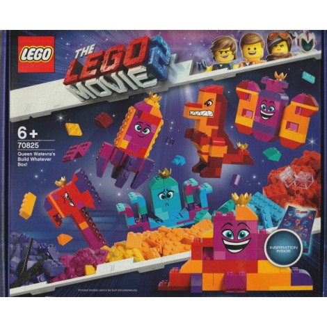 LEGO THE LEGO MOVIE 2 70825 QUEEN WATEVRA WHATEVER BOX