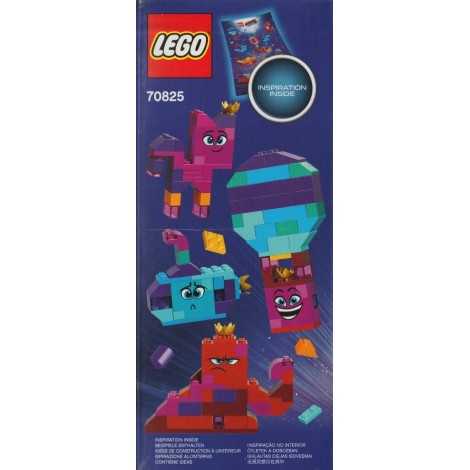 LEGO THE LEGO MOVIE 2 70825 QUEEN WATEVRA WHATEVER BOX