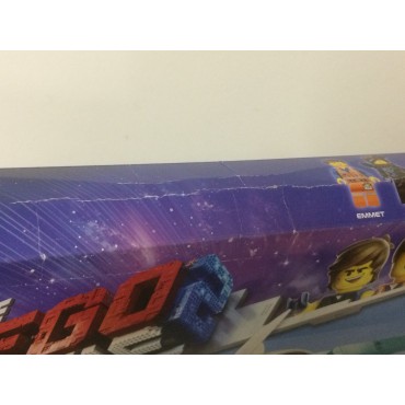 LEGO THE LEGO MOVIE 2 scatola danneggiata 70830 L'ASTRONAVE SORELLARE DI DOLCE SCONQUASSO