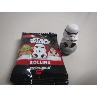 STAR WARS ROLLINZ STORMTROOPER 1 & 1/2" ACTION FIGURE Italy only New in opened bag