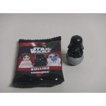 STAR WARS ROLLINZ  DARTH VADER 1 & 1/2" ACTION FIGURE Italy only New in opened bag