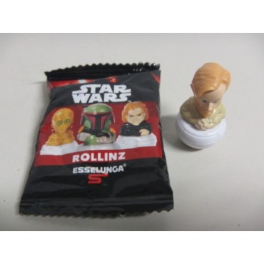 STAR WARS ROLLINZ  OBI WAN KENOBI 1 & 1/2" ACTION FIGURE Italy only New in opened bag