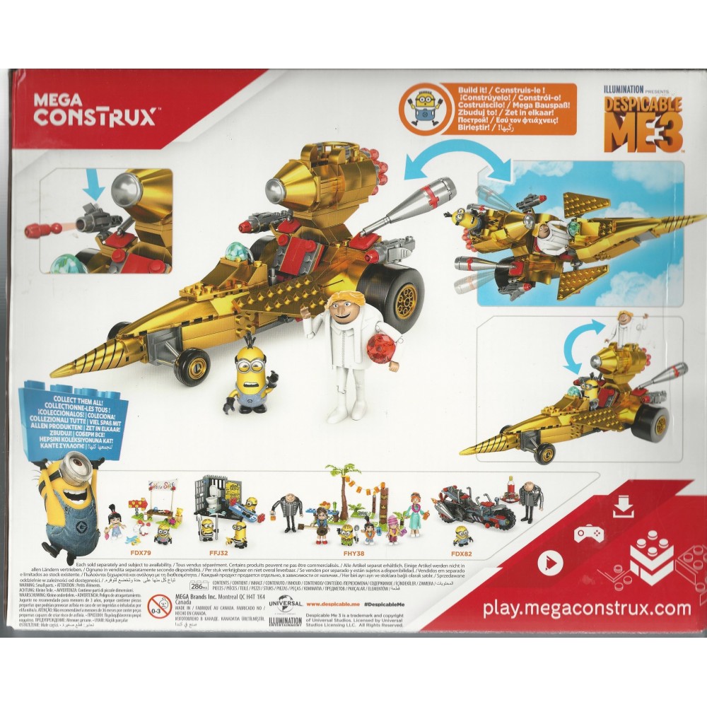 mega bloks despicable me 3