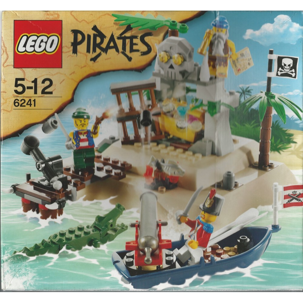 LEGO PIRATES 6241 LOOT ISLAND SET