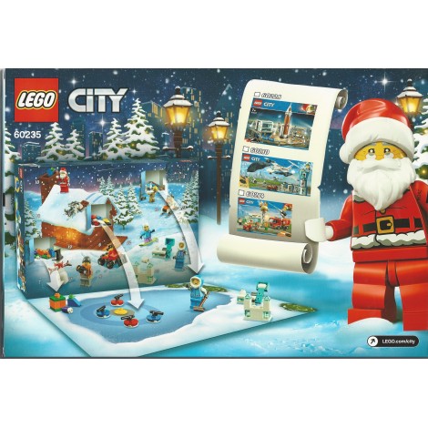 LEGO CITY 60235 CALENDARIO DELL'AVVENTO 2019