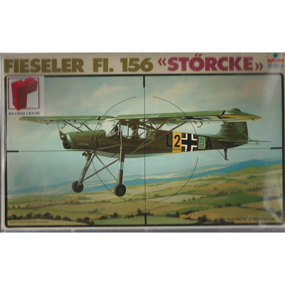 plastic model kit scale 1 : 48  ESCI 4019 FIESELER FI 156 STORCKE new in open box