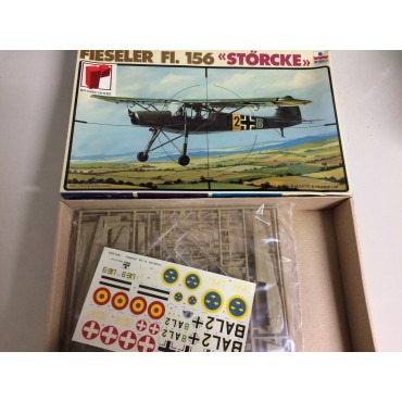 modellino in plastica scala 1 : 48 ESCI 4019 FIESELER FI 156STORCKE nuovo con scatola aperta