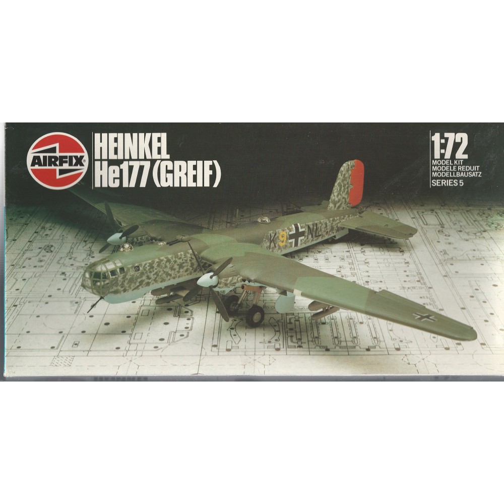 plastic model kit scale 1 : 72 AIRFIX 9 04020 DORNIER 217 J-1  new in open box