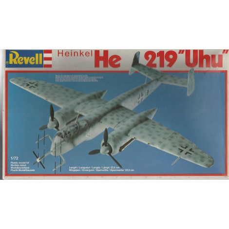 plastic model kit scale 1 : 72 AIRFIX 05009 HEINKEL 117 ( GREIF )  new in open box