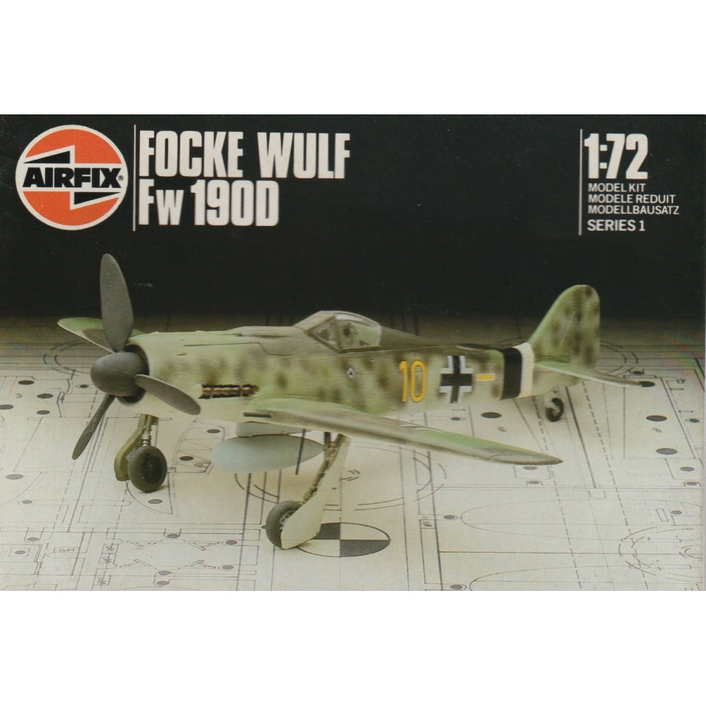 modellino in plastica AIRFIX 01072 MESSERSCHMITT BF 109G-6  scala 1: 72 nuovo in scatola  aperta