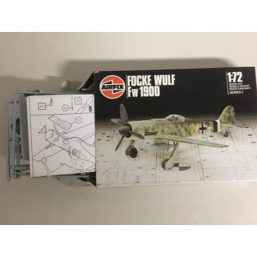 modellino in plastica AIRFIX 01072 MESSERSCHMITT BF 109G-6  scala 1: 72 nuovo in scatola  aperta