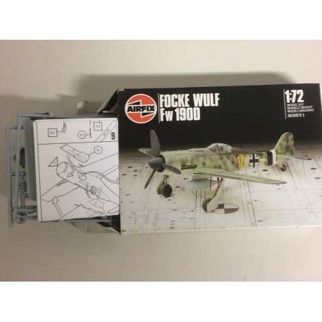 plastic model kit scale 1 : 72 AIRFIX 01072 MESSERSCHMITT BF 109G-6 serie 1  new in open box