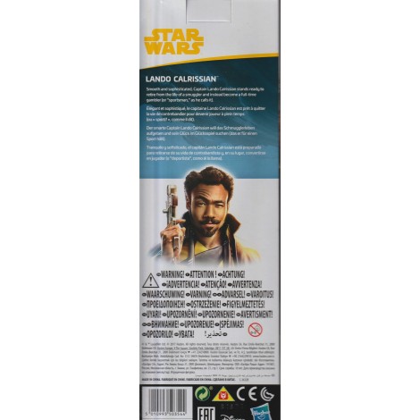 STAR WARS ACTION FIGURE 12 " - 30 cm LANDO CALRISSIAN HASBRO E1183