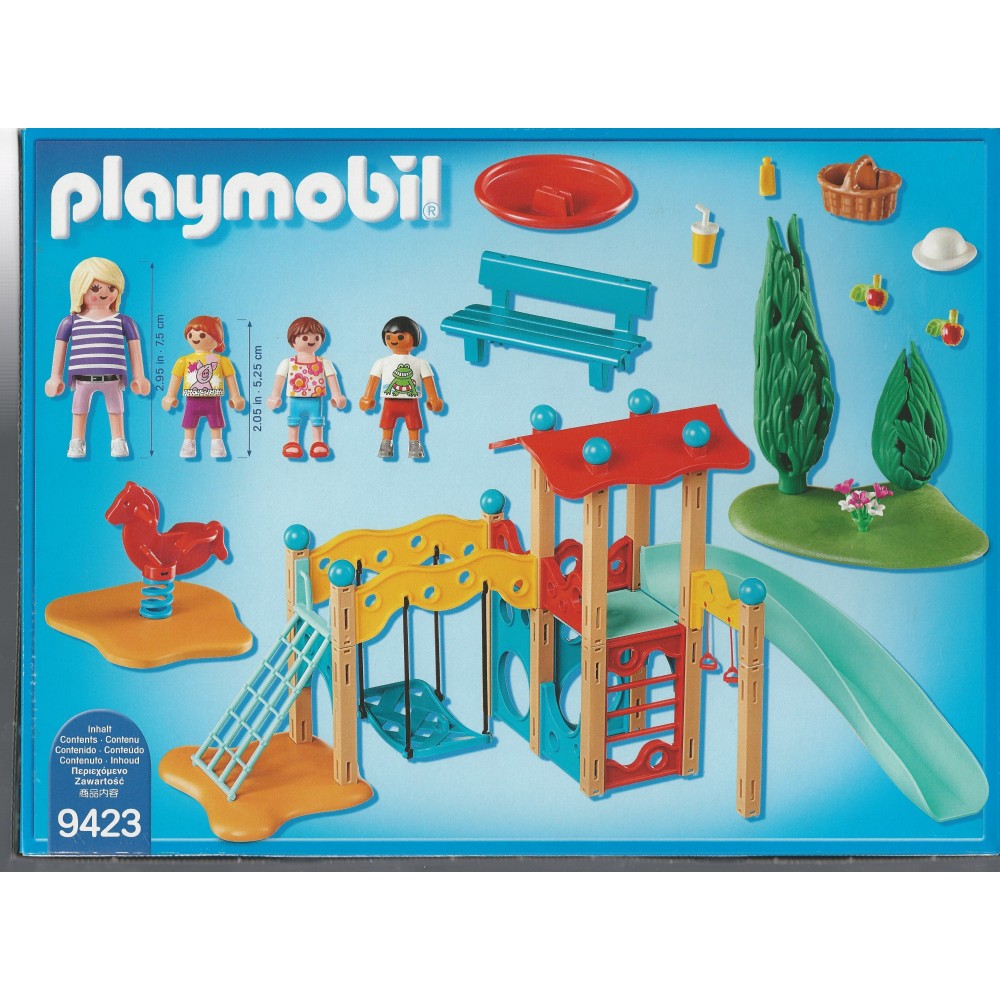PLAYMOBIL FAMILY FUN 9423 PARK PLAYGROUND