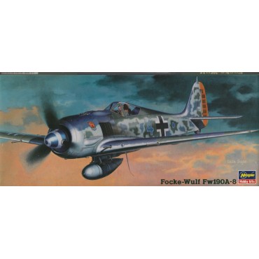 modellino in plastica HASEGAWA 51305 FOCKE WULF FW 190 A-8 NACHT JAGER scala 1: 72 nuovo in scatola  aperta