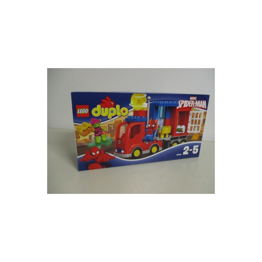 LEGO DUPLO 10608 L'AVVENTURA DEL CAMION RAGNO DI SPIDER MAN