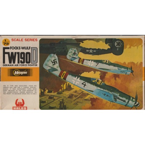 modellino in plastica HASEGAWA A 008:250 FOCKE WULF FW 190D  scala 1: 72 nuovo in scatola  aperta