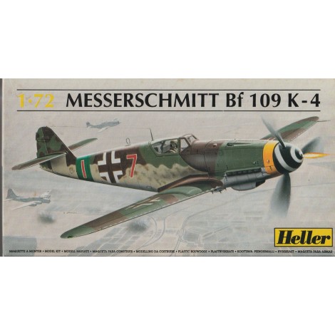 plastic model kit scale 1 : 72 HELLER N° 240 HEINKEL HE 112 BO/B1  new in open and damaged box