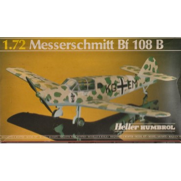 plastic model kit scale 1 : 72 HELLER 80229 MESSERSCHMITT BF 109 K-4   new in open and damaged box