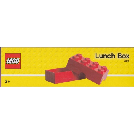 LEGO STORAGE 4023 LUNCH BOX PINK  NEW STILL SEALED size 200 X 100 X 75 mm