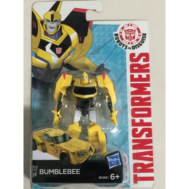 TRANSFORMERS ACTION FIGURE 2" - 5 cm BUMBLEBEE LEGION CLASS ROBOTS IN DISGUISE - COMBINER FORCE  Hasbro B0891