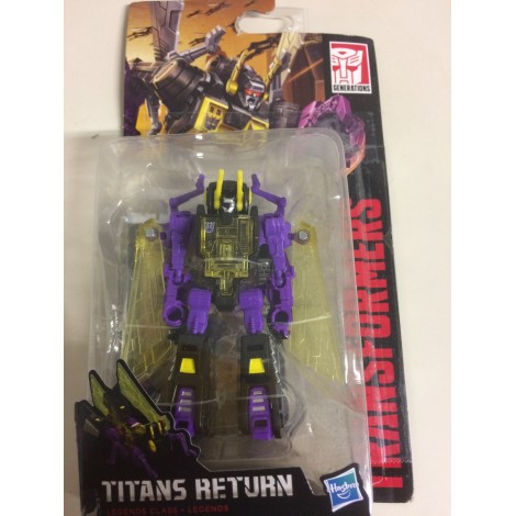 TRANSFORMERS ACTION FIGURE 3.75" - 9 cm  TITANS RETURN AUTOBOT STRIPES  Hasbro C5610