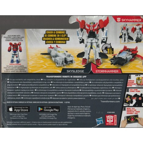 TRANSFORMERS 2 x ACTION FIGURES SET  SHOCKNADO ( SHOCKDRIVE - WARNADO )  Hasbro C2343