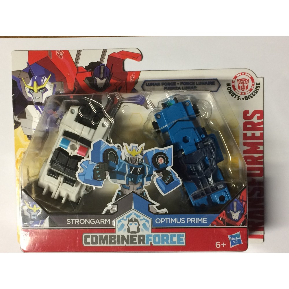 TRANSFORMERS 2 x ACTION FIGURES SET  PRIME STRONG ( OPTIMUS PRIME - STRONG ARM  )  Hasbro C0629